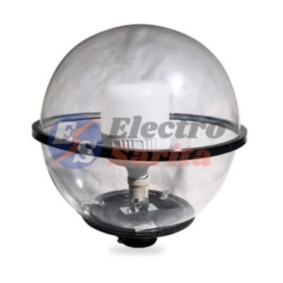 Farola led exterior tipo esfera para alumbrado p&uacute;blico con rosca E27